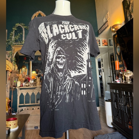 Blackcraft Cult Death Grim Reaper Burning
Church graphic tee size small - Picture 7 of 7